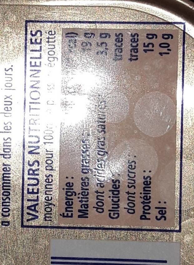 La Pointe de Penmarc'h Filets de Hareng Fumés au Naturel à l'huile de tournesol packshot