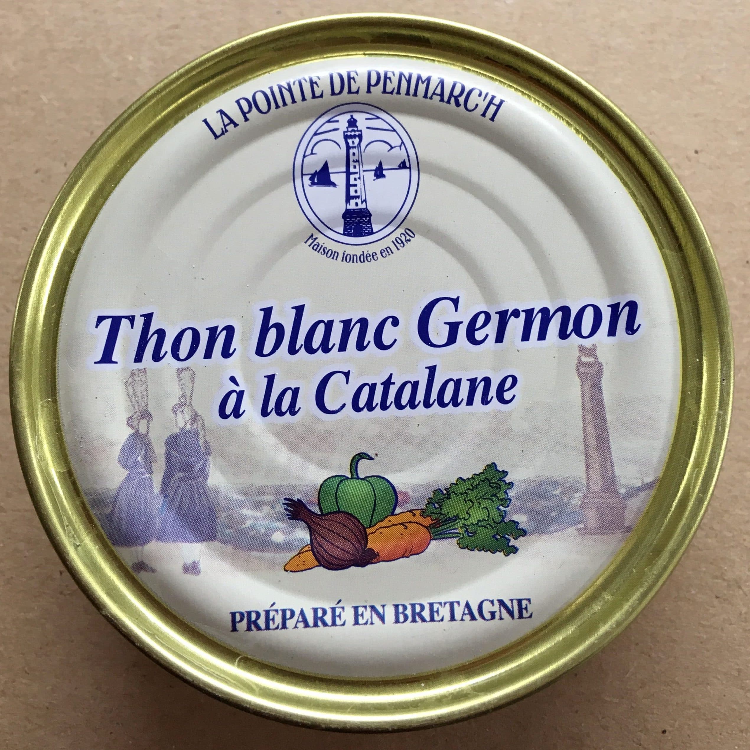 La Pointe de Penmarc'h Thon Blanc Germon à la Catalane packshot