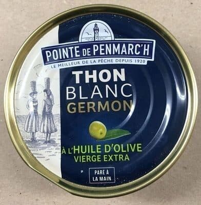 La Pointe de Penmarc'h Thon Blanc Germon à l’Huile d’Olive Vierge Extra packshot