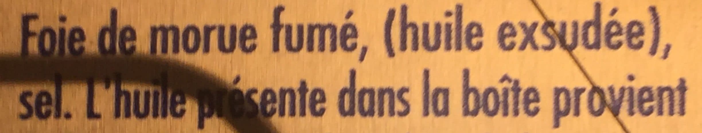 La Pointe De Penmarc'h Foie de morue packshot