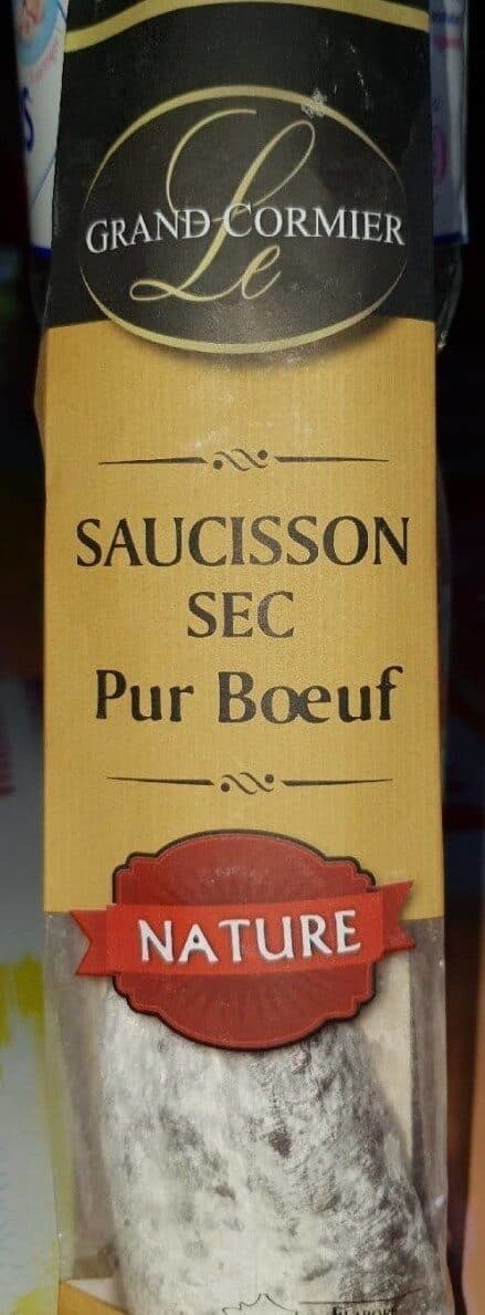 Le Grand Cormier Saucisson sec de boeuf packshot