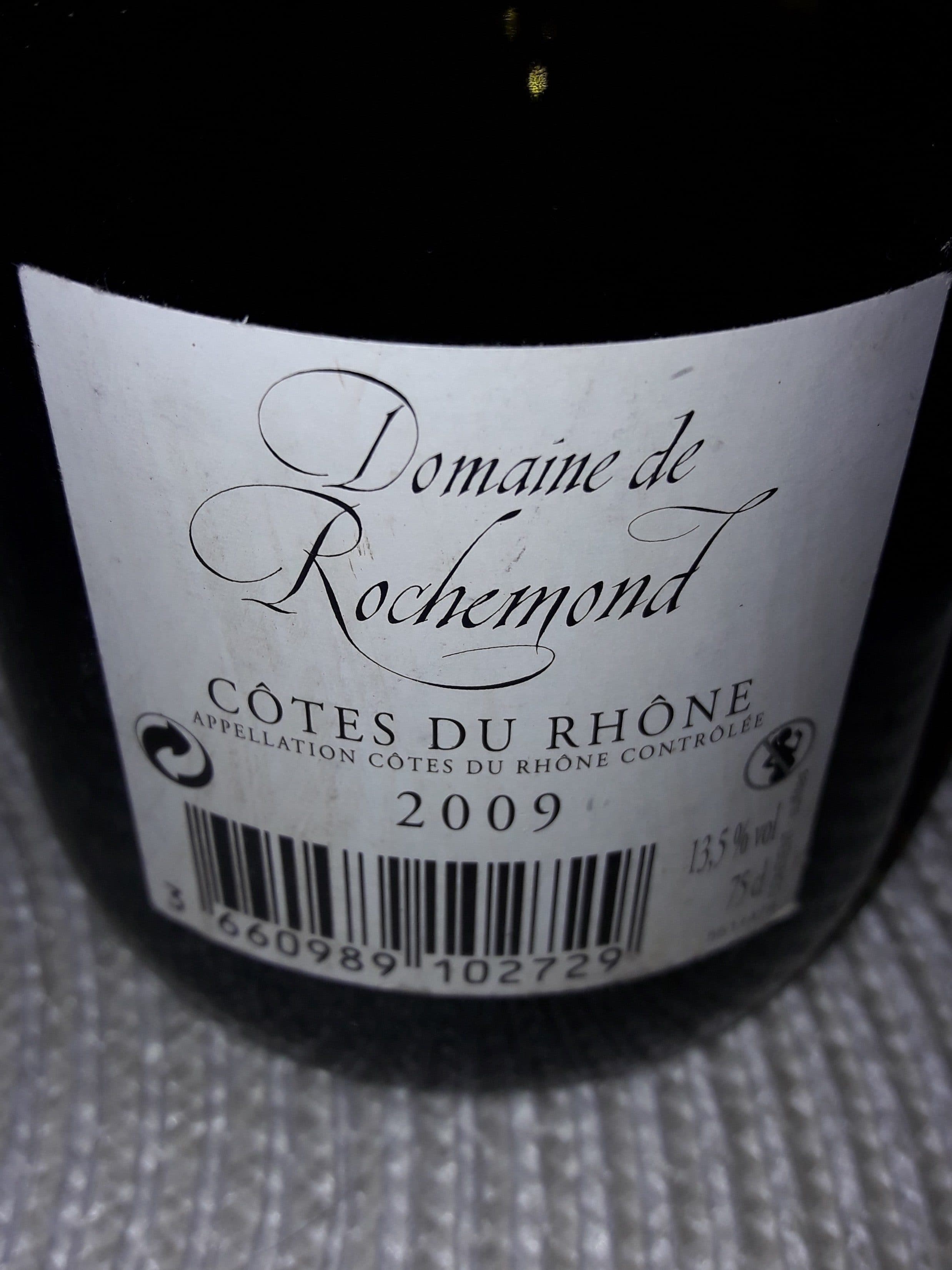 Vielli A Vernusse Exelent Côtes Du Rhône 2009 packshot