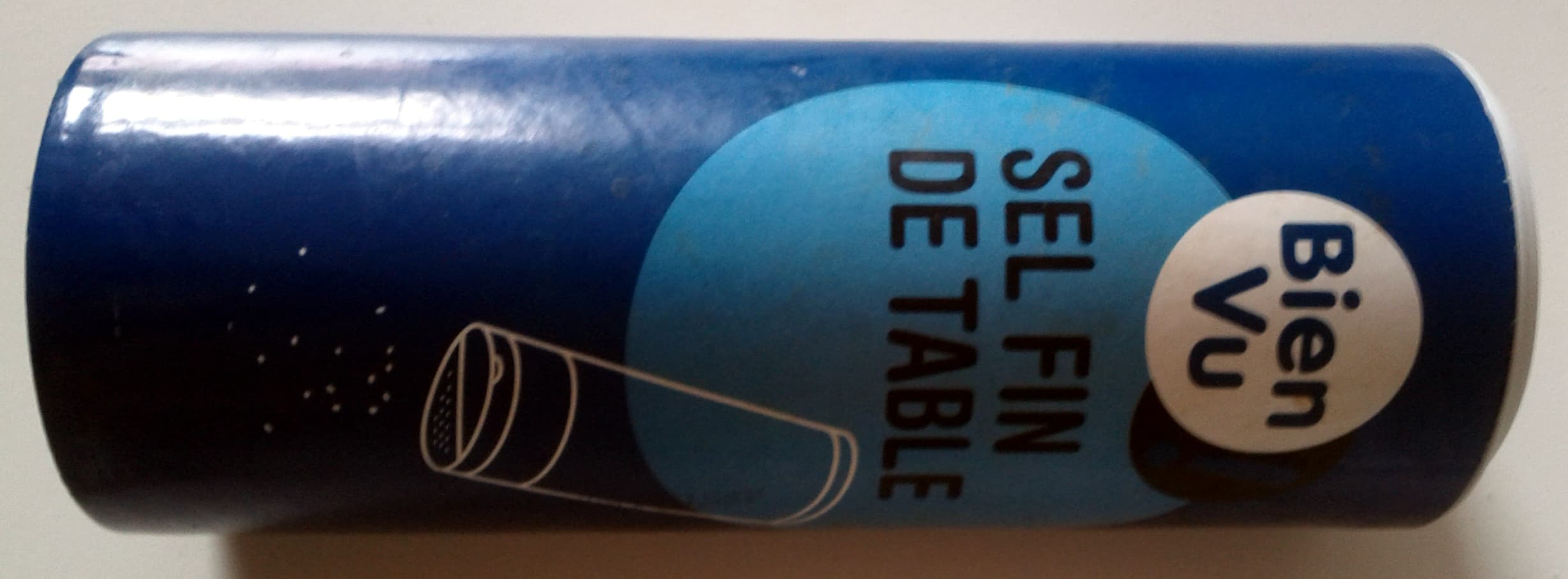 Bien vu Sel fin de table packshot