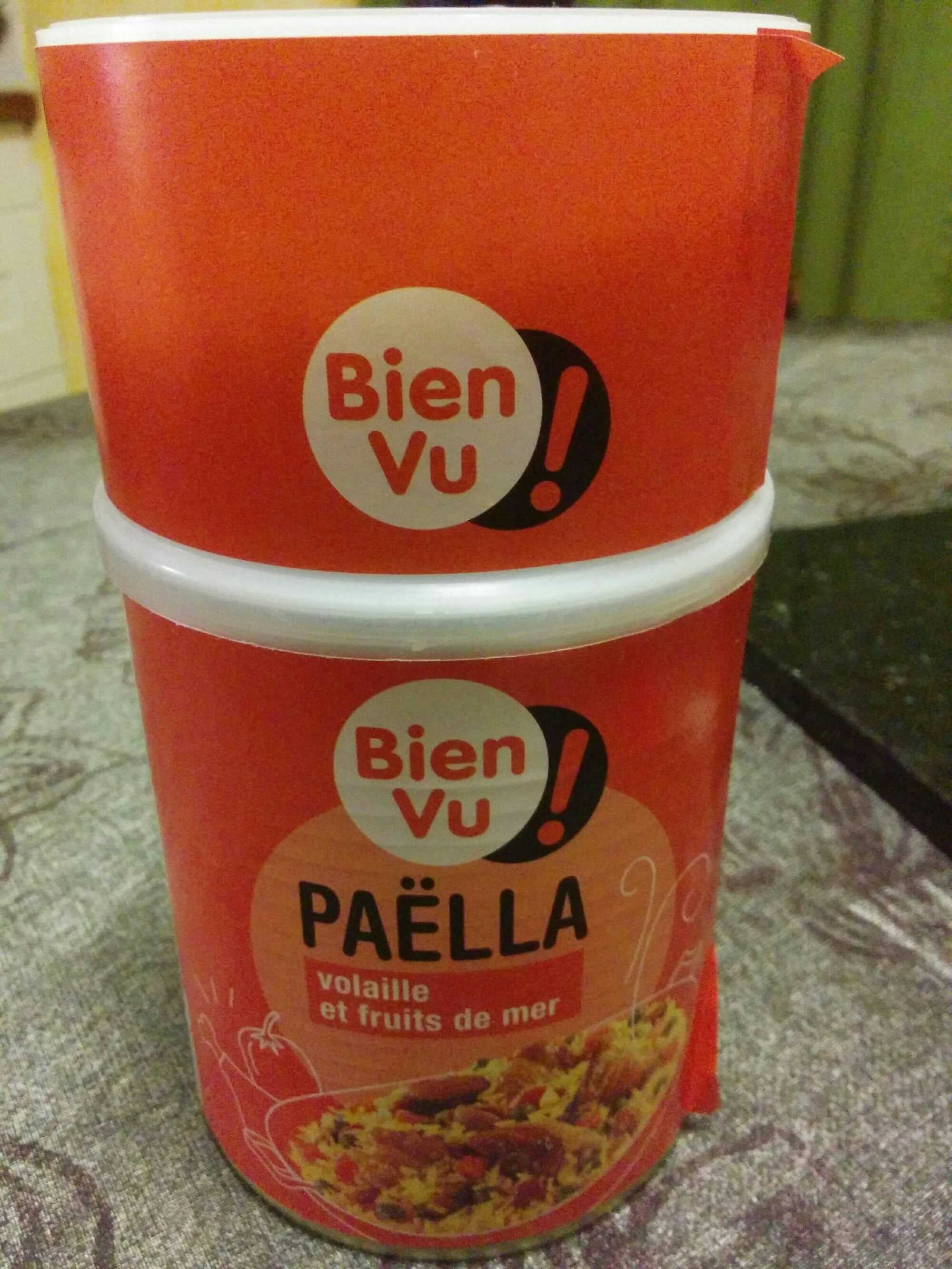 Bien Vu ! Paëlla volaille et fruits de mer packshot