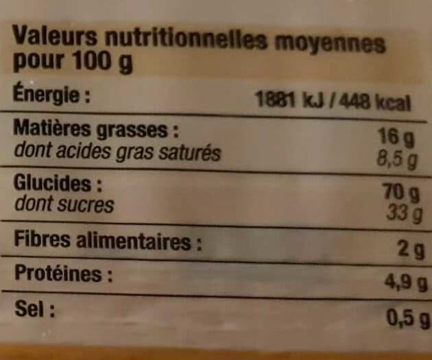 Bien vu Tartelettes à l'abricot packshot