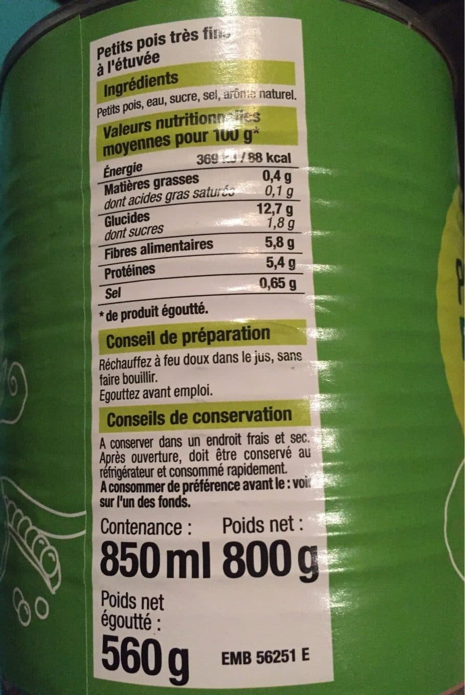 Bien Vu ! Pois Tres Fin Bien Vu 4 / 4 packshot