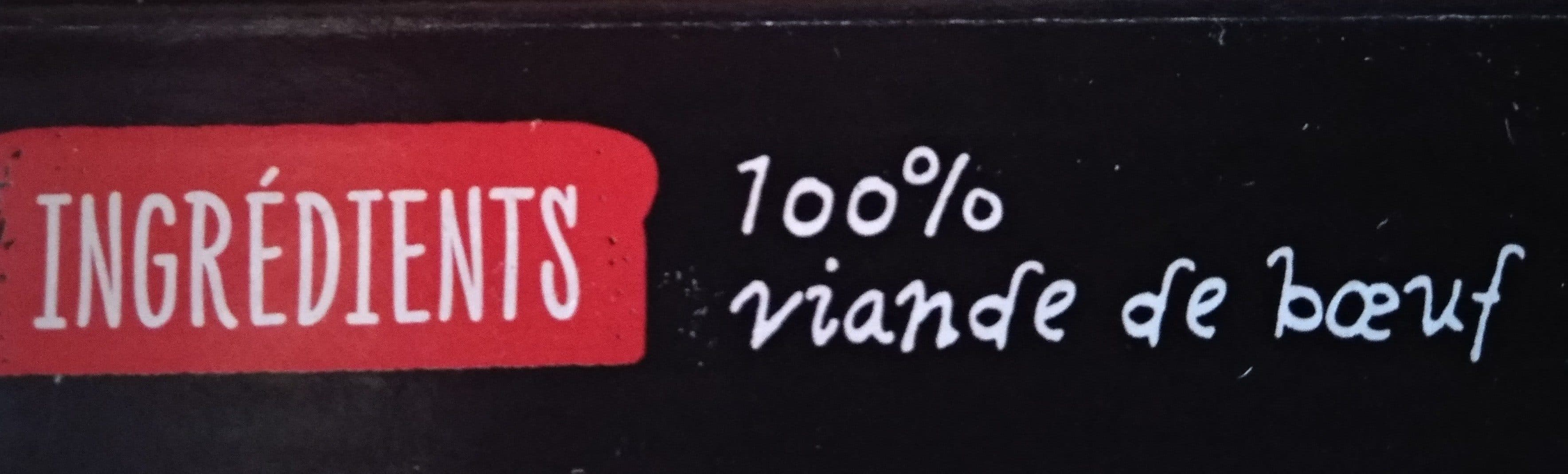 Bretagne Viandes Le 100% Pur Bœuf - 10 steaks hachés surgelés packshot