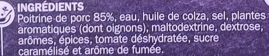 Marque Repère Poitrine de porc a la texane packshot