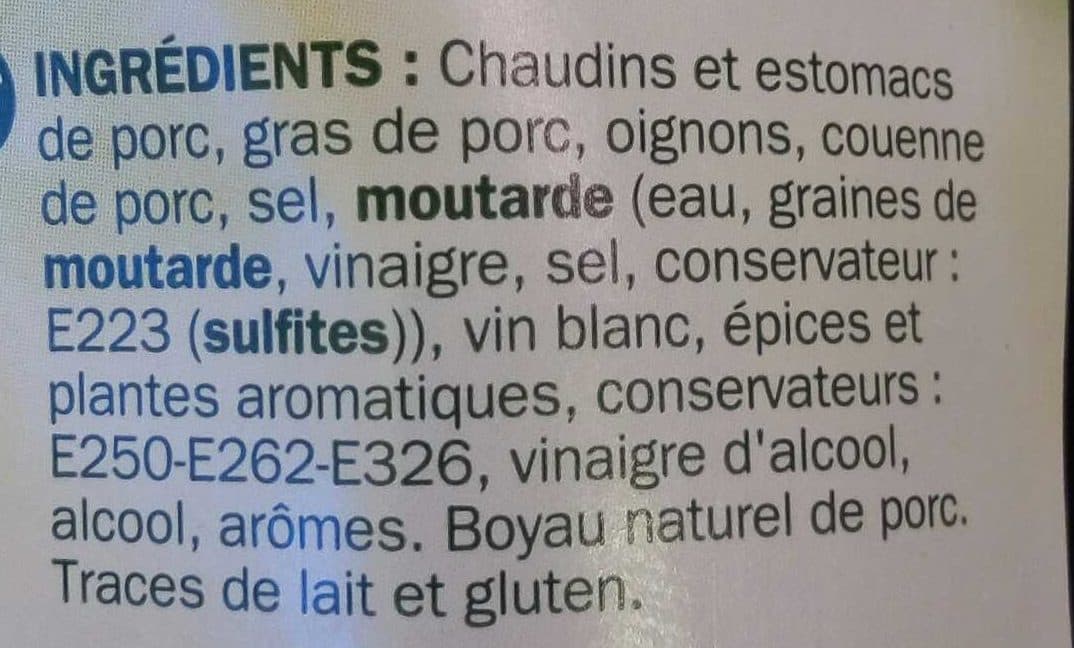 Marque Repère Andouillettes x 3 packshot