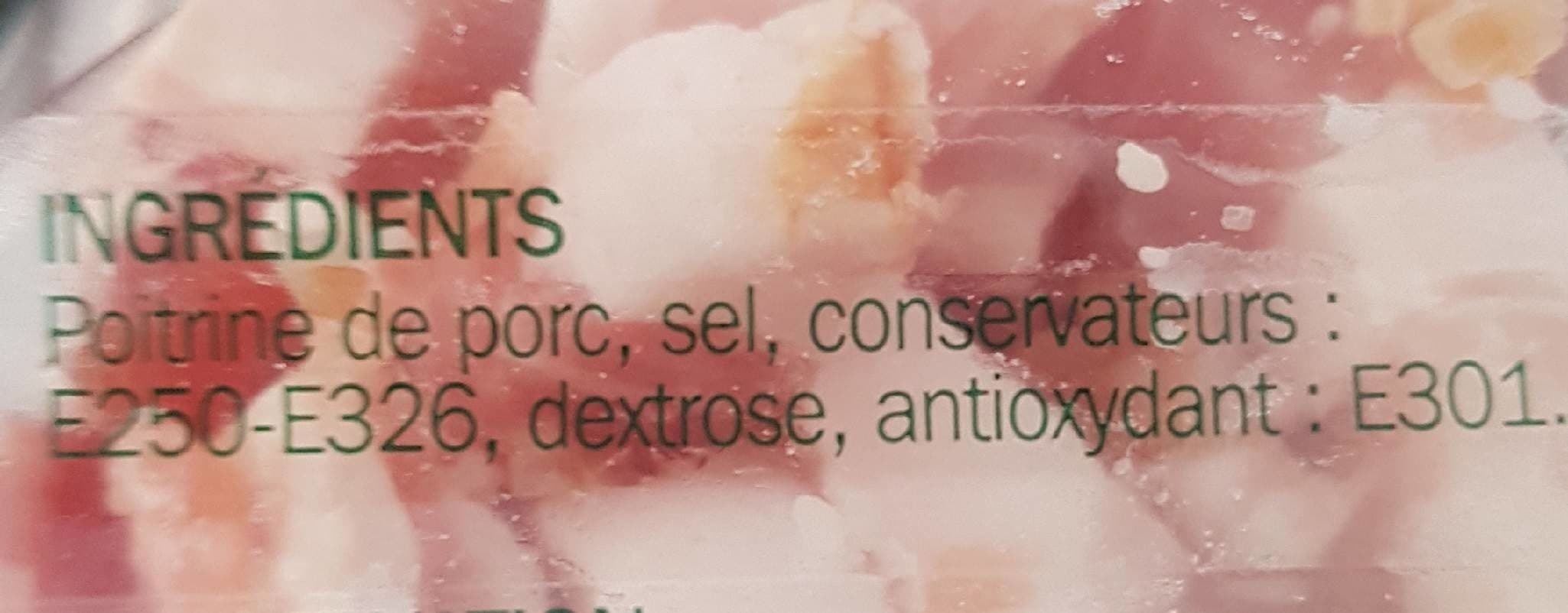 Marque Repère Lardons fumés packshot