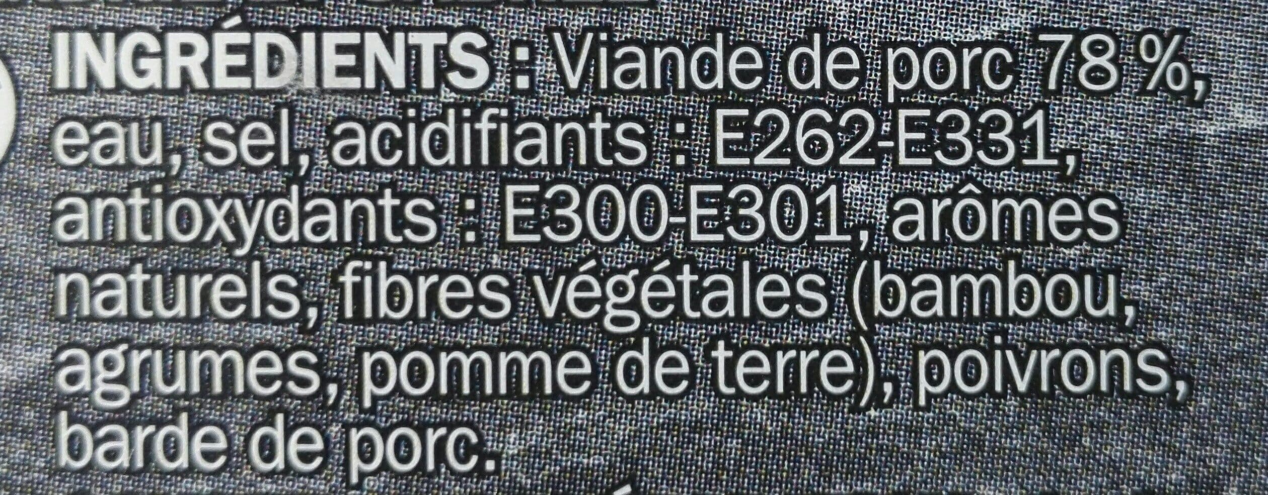 Marque Repère Brochettes de porc x 4 packshot