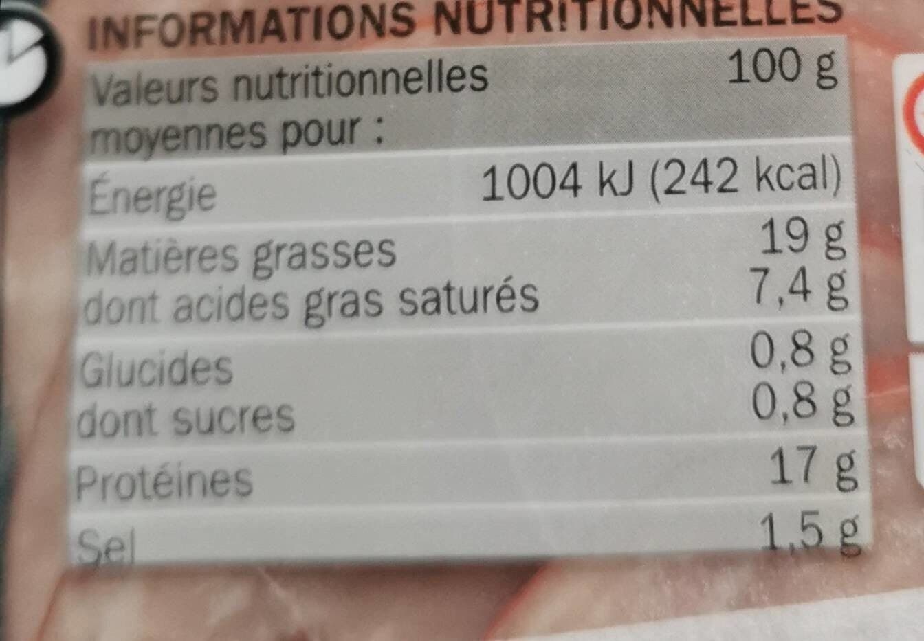 Marque Repère Saucisson ail fumé Tradilège au porc 16tranches packshot