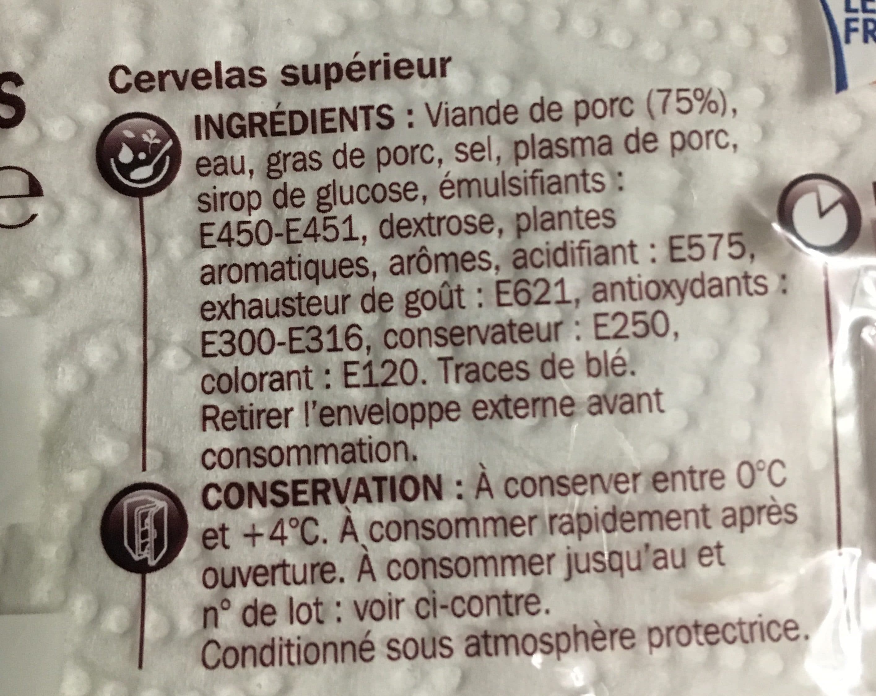 Marque Repère Cervelas 16 tranches packshot
