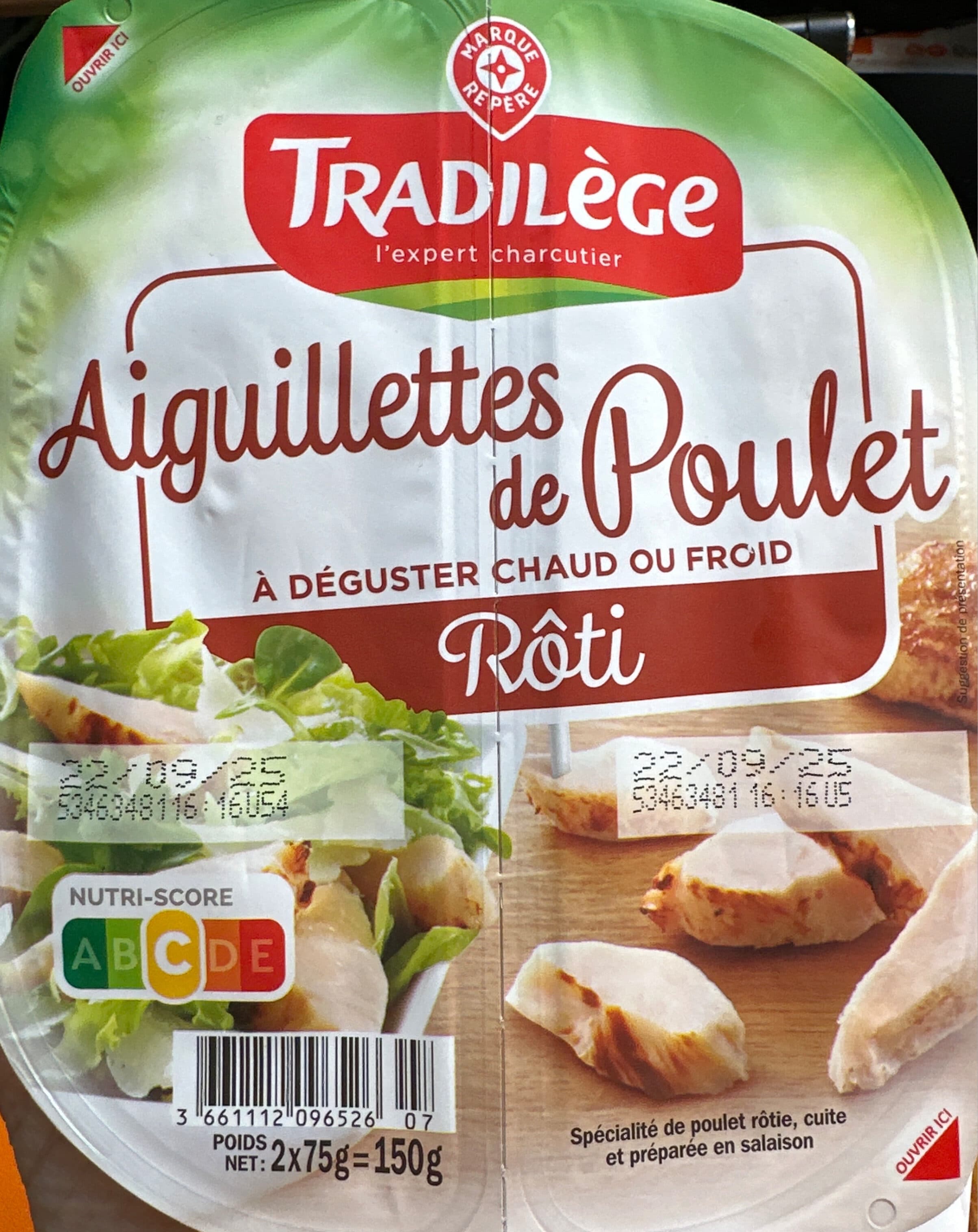 Tradilège Aiguillettes de Poulet Rôti packshot