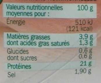 Marque Repère Jambon de Paris cuit à l'étouffée 8 tranches packshot