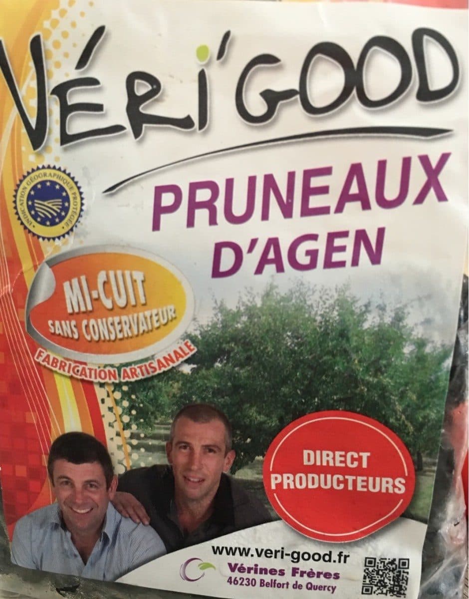 Véri'Good Pruneaux d'agen packshot