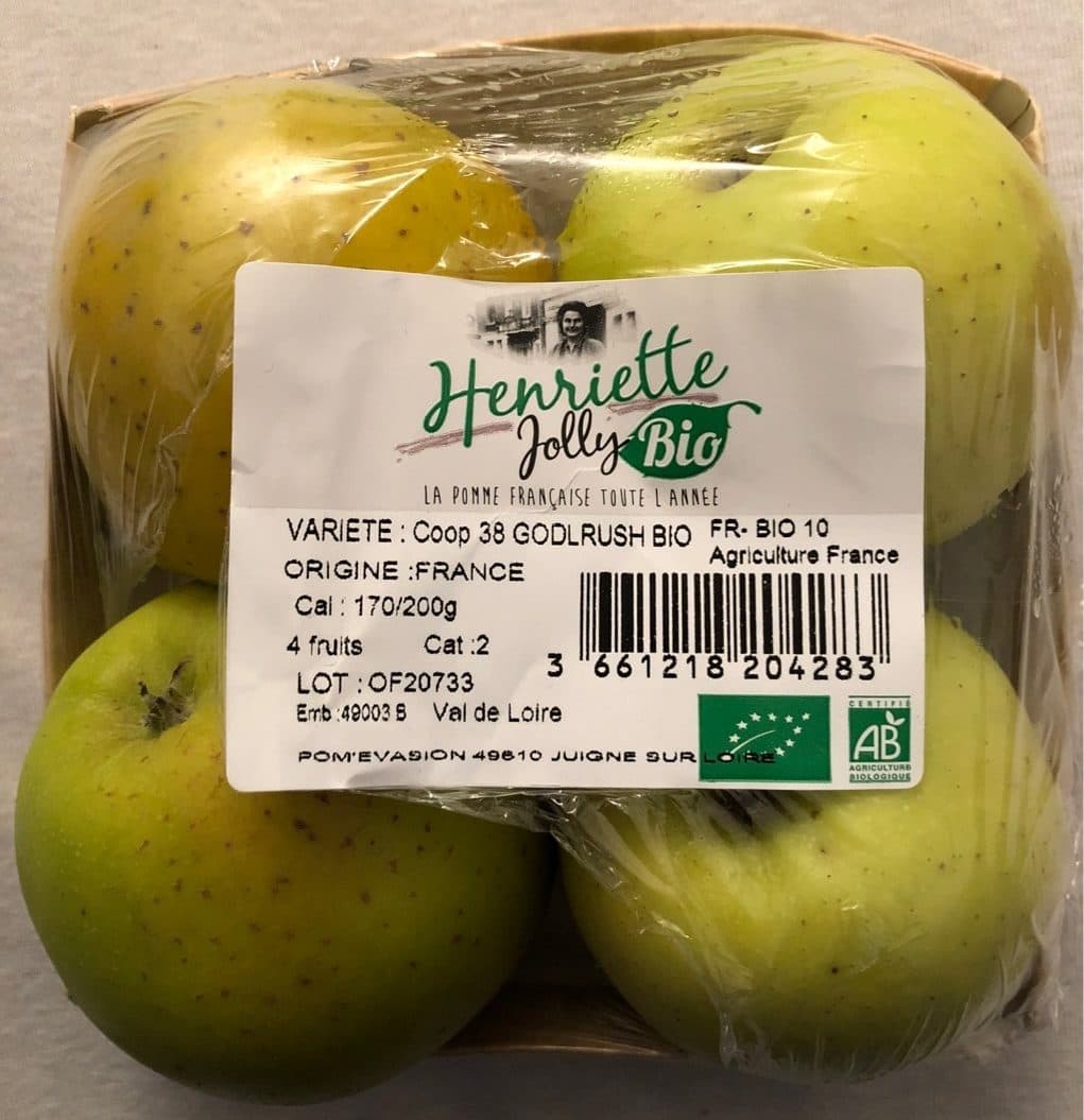 Henriette Jolly Pommes packshot