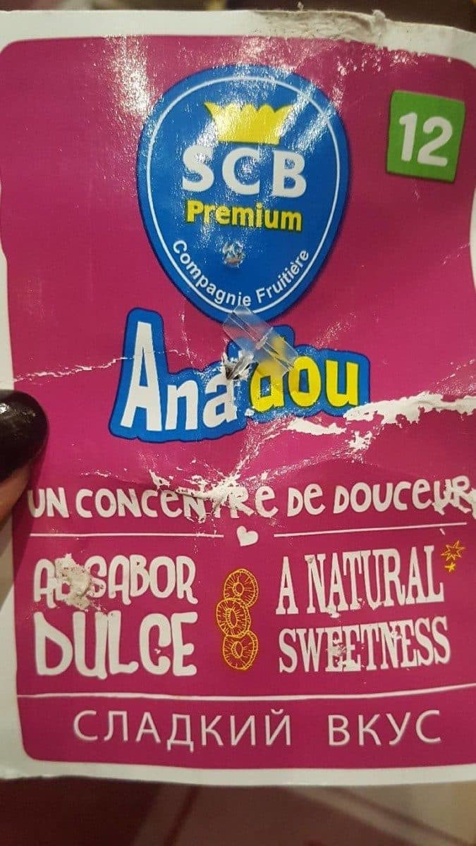 Open Food Facts Ananas packshot