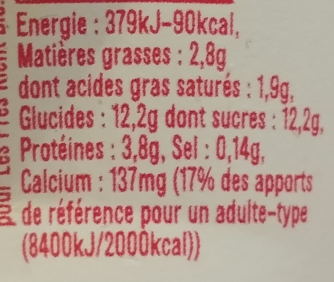 Les 2 Vaches Framboise délicate packshot