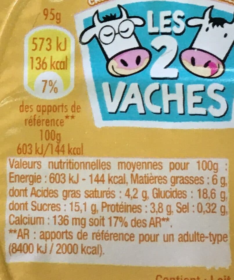 Les 2 Vaches CREME DESS.VANIL.BIO packshot