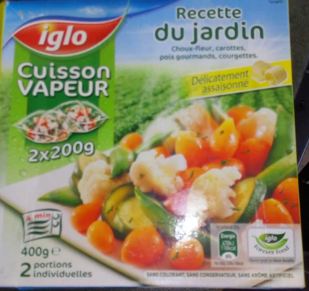 Iglo Recette du Jardin packshot
