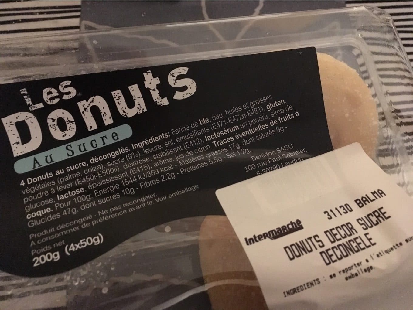 Beridon SASU Donuts au Sucre packshot