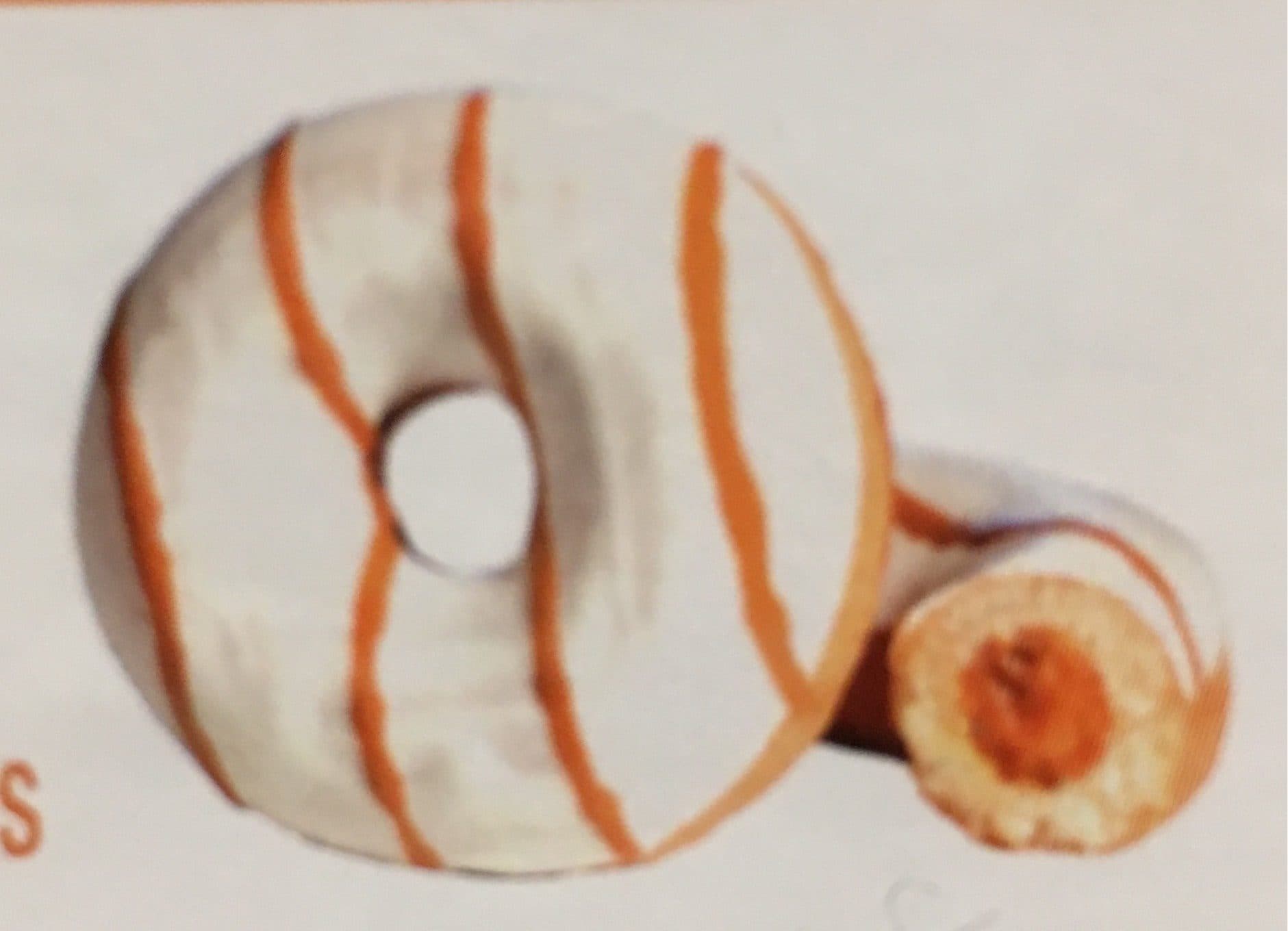 Poppies Berlidon Donuts fourrés caramel avec glacage blanc packshot