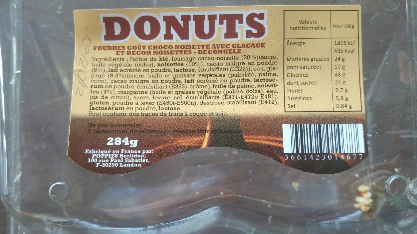 Poppies Donuts packshot
