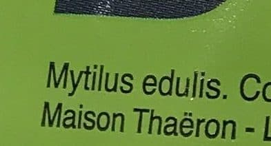 Thaëron Fils Moules de corde bio packshot