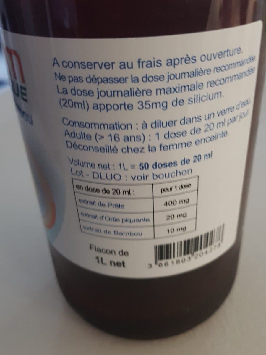 Open Food Facts Silicium organique packshot
