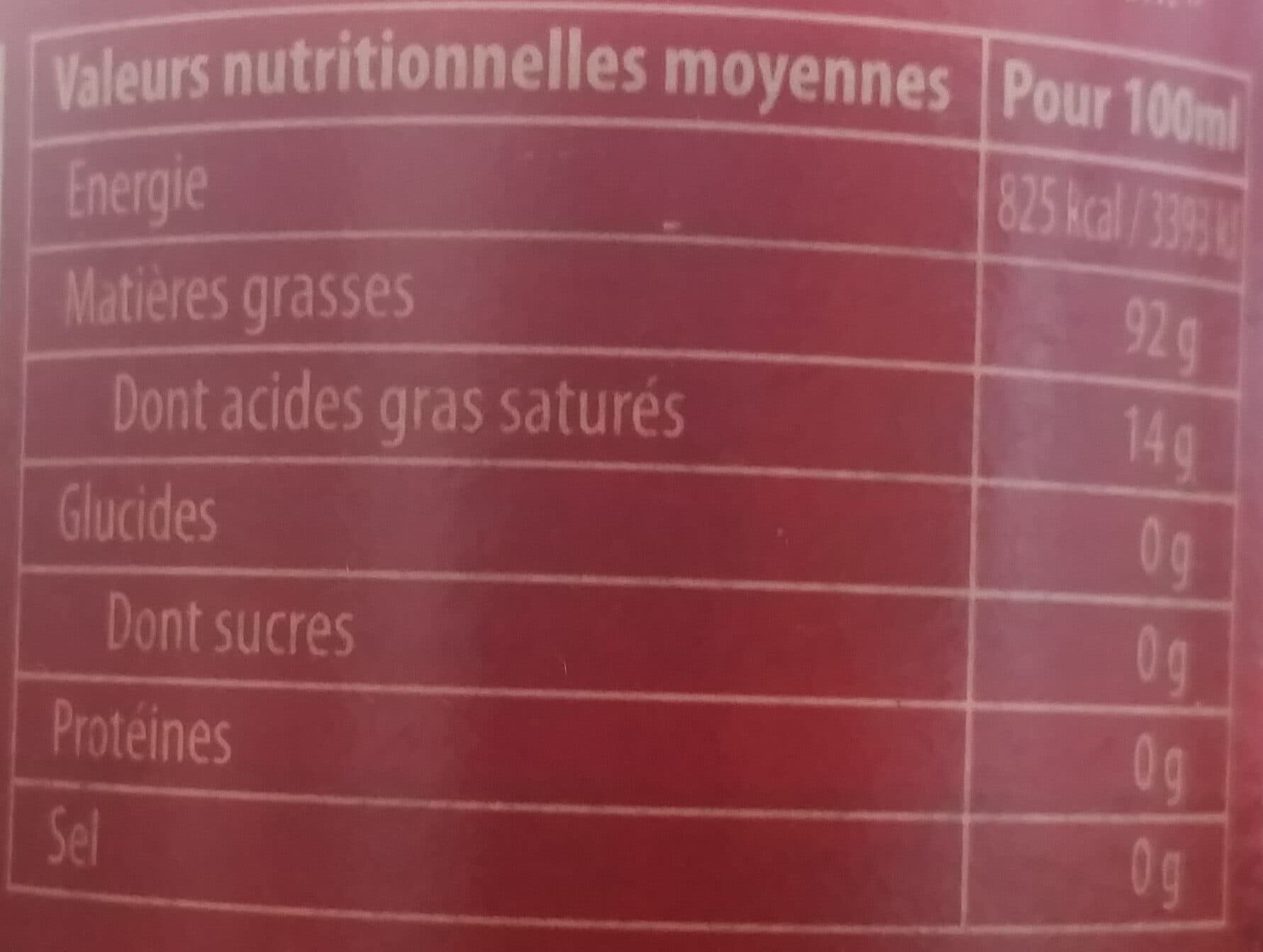 Mont asie Huile de sesame 100% packshot