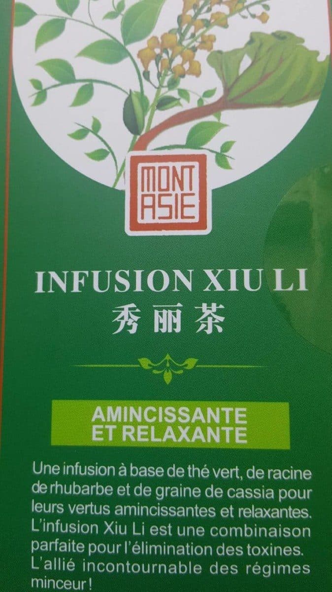 Mont Asie Infusion xiu li packshot