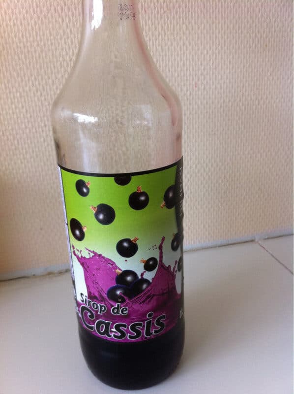 Open Food Facts Sirop de cassis packshot