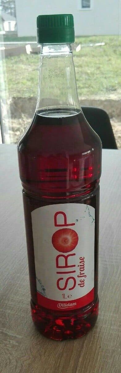 Dilidam Sirop de fraise packshot