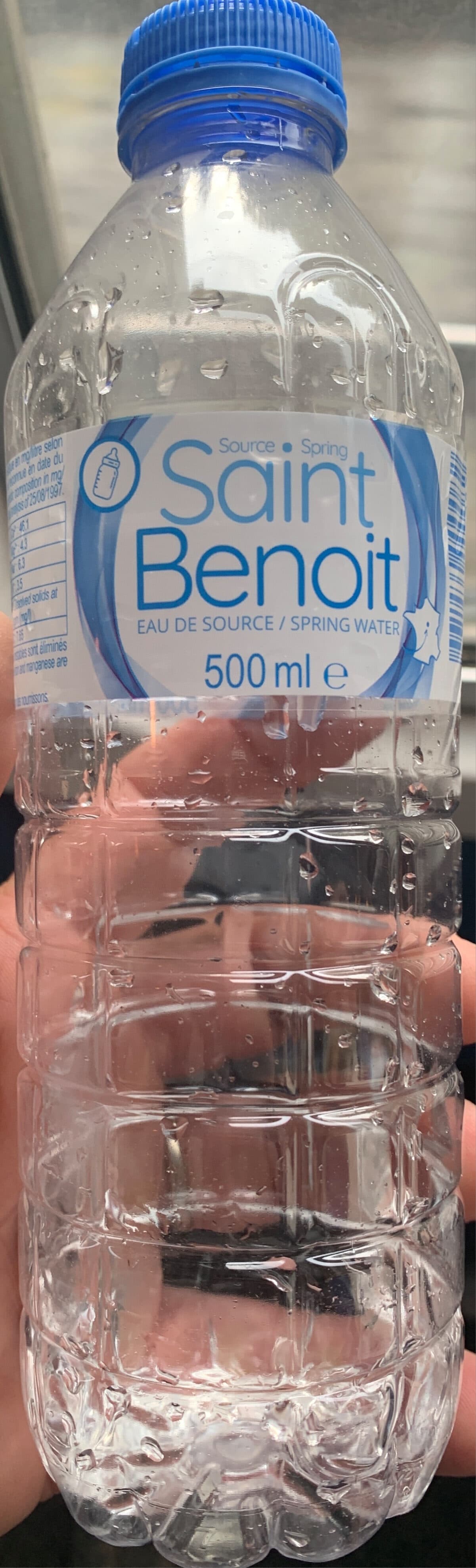 Saint Benoit Eau de source packshot