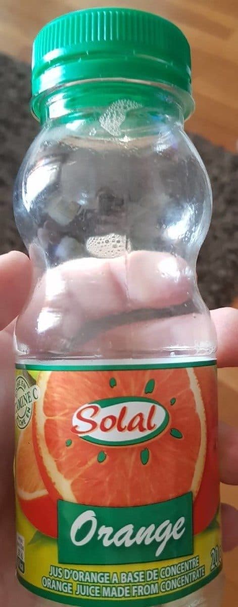 Solal Orange - Jus d'orange à base de concentré packshot