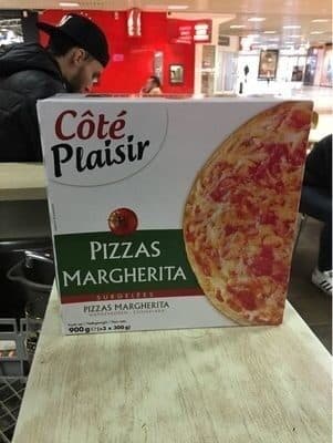 Coté plaisir 3 pizzas packshot
