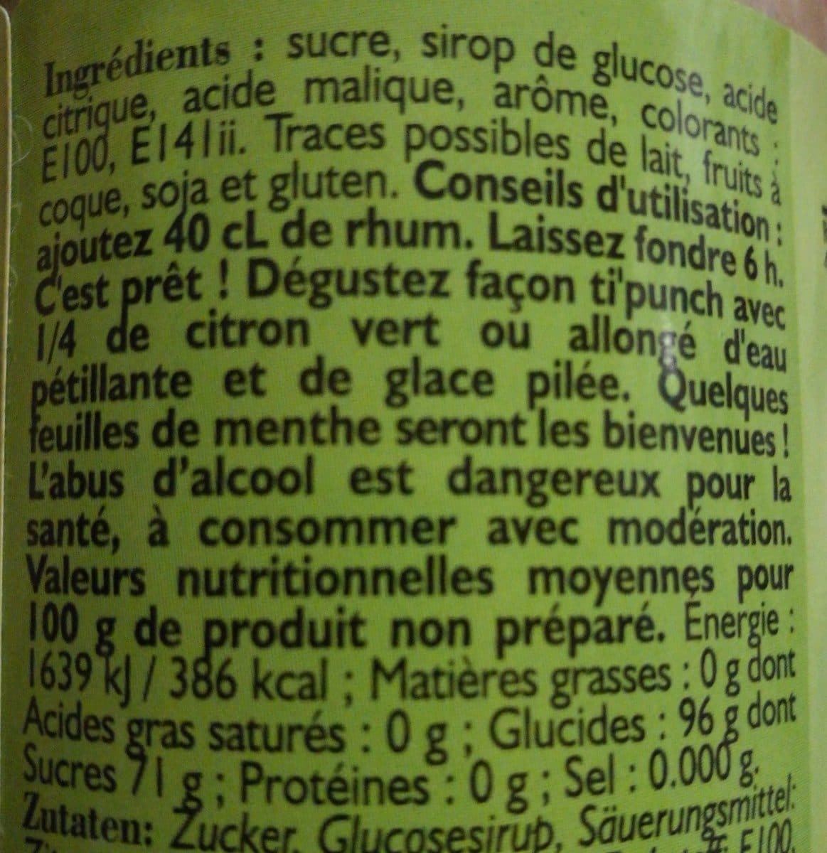 Gourmet In Love Candy cocktail mojito packshot