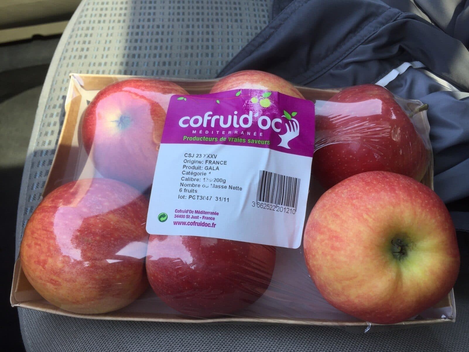 cofruit'oc Pommes packshot