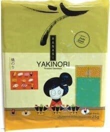 Hanabi Hanabi Algues Nori Grillees 25G packshot