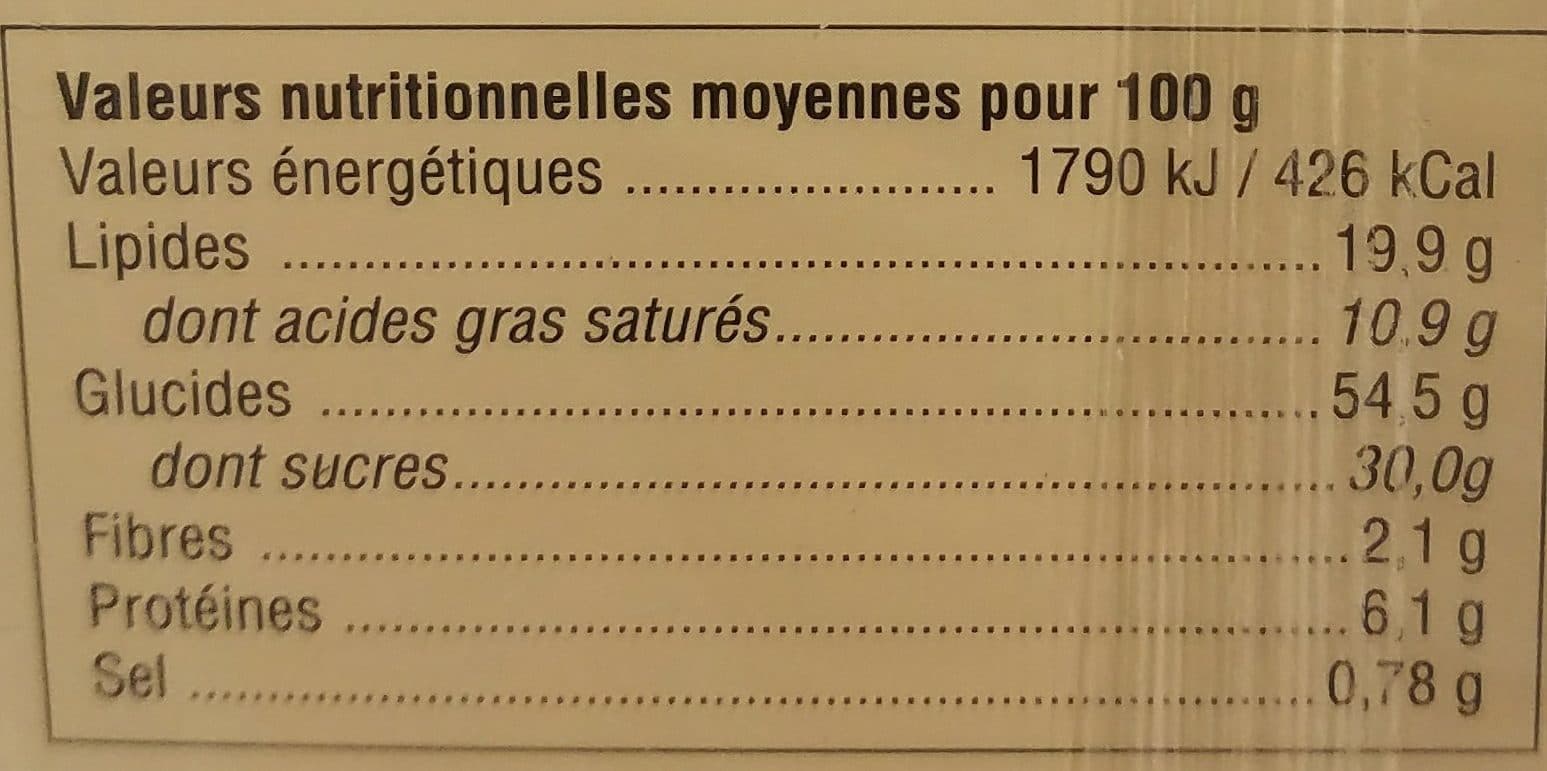 Mémé Georgette Gaufres Liégeoises packshot