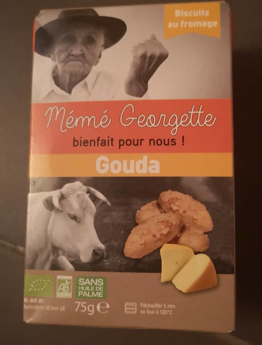 Mémé Georgette Biscuit au fromage (gouda) packshot