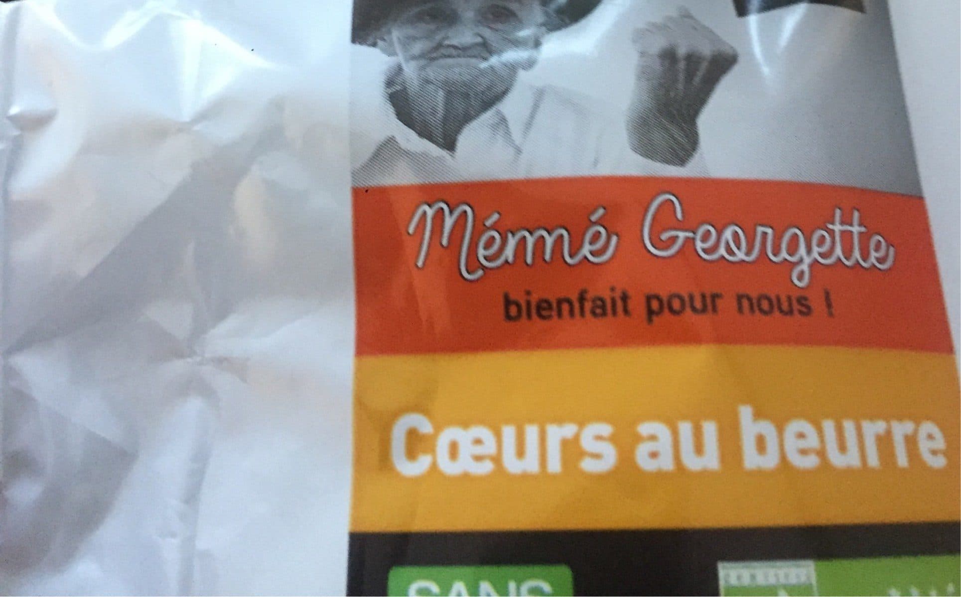 Mémé Georgette Coeurs au beurre packshot
