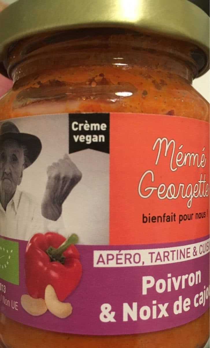 Meme Georgette Poivron et noix de cajou packshot
