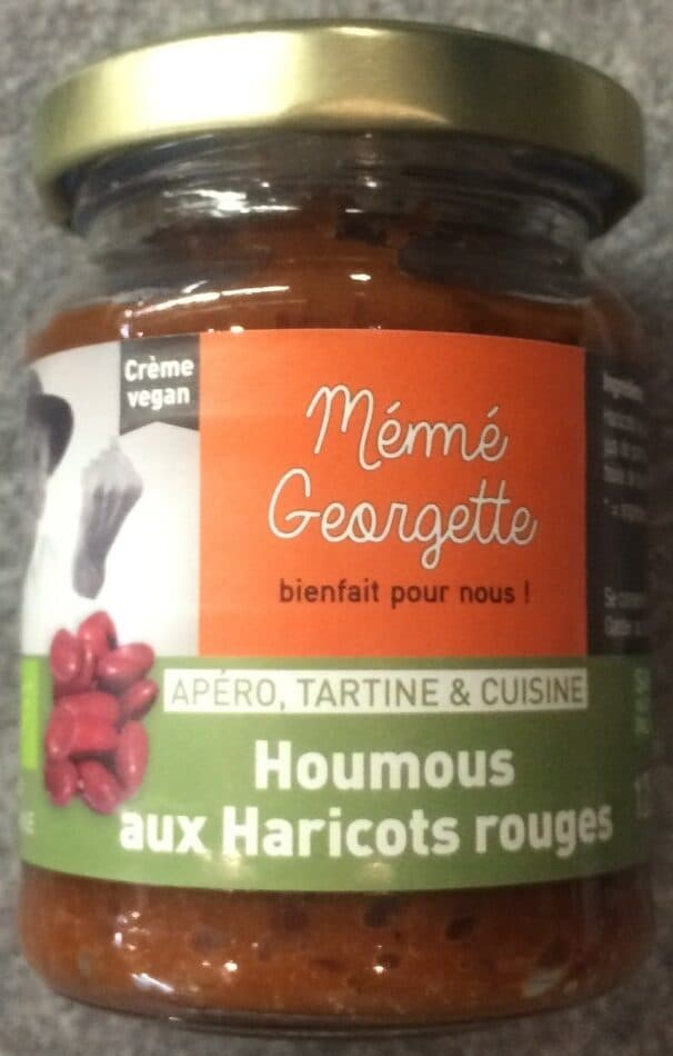 Mémé Georgette Houmous aux haricots rouges packshot