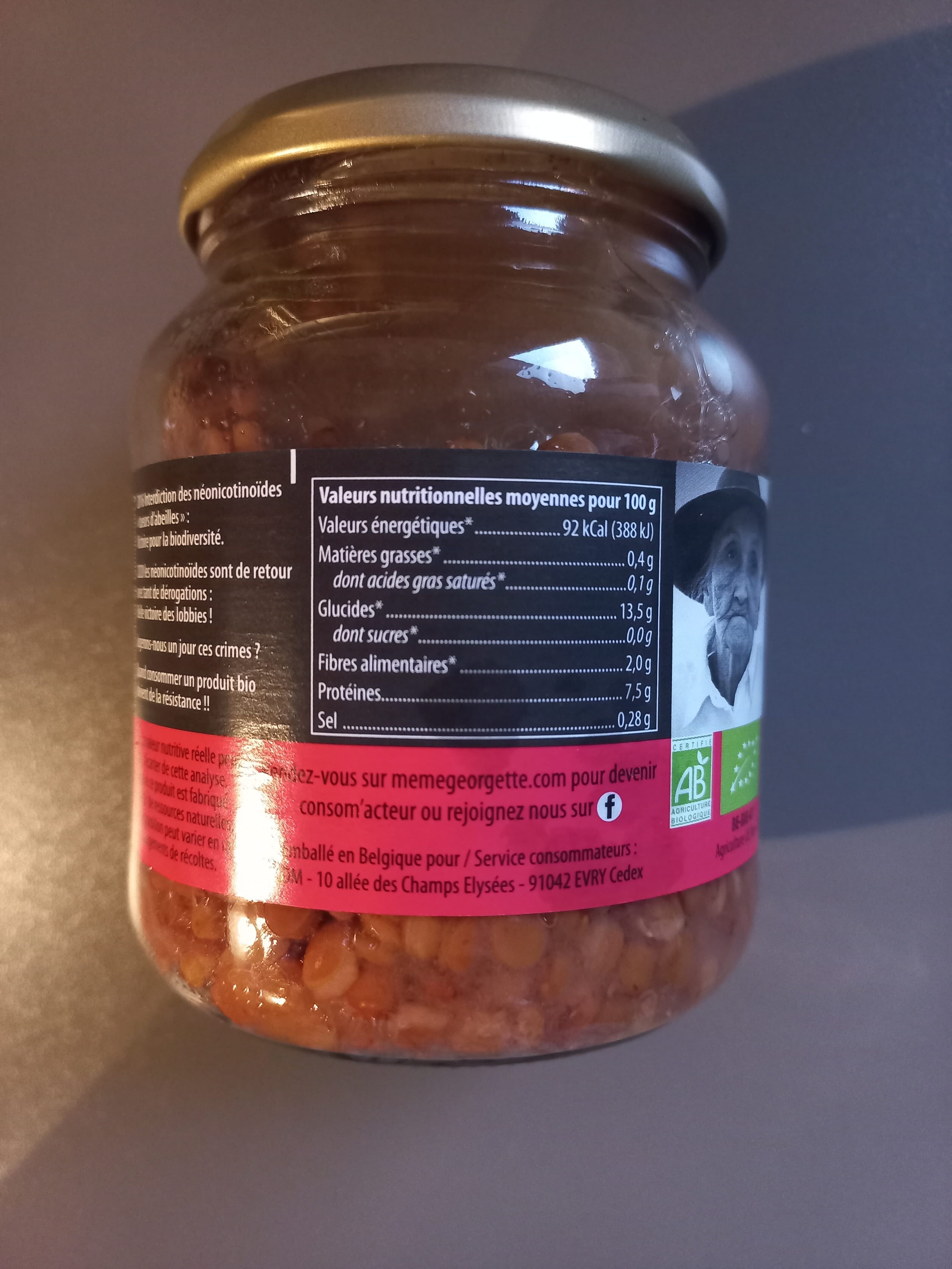 Mémé Georgette Lentilles packshot