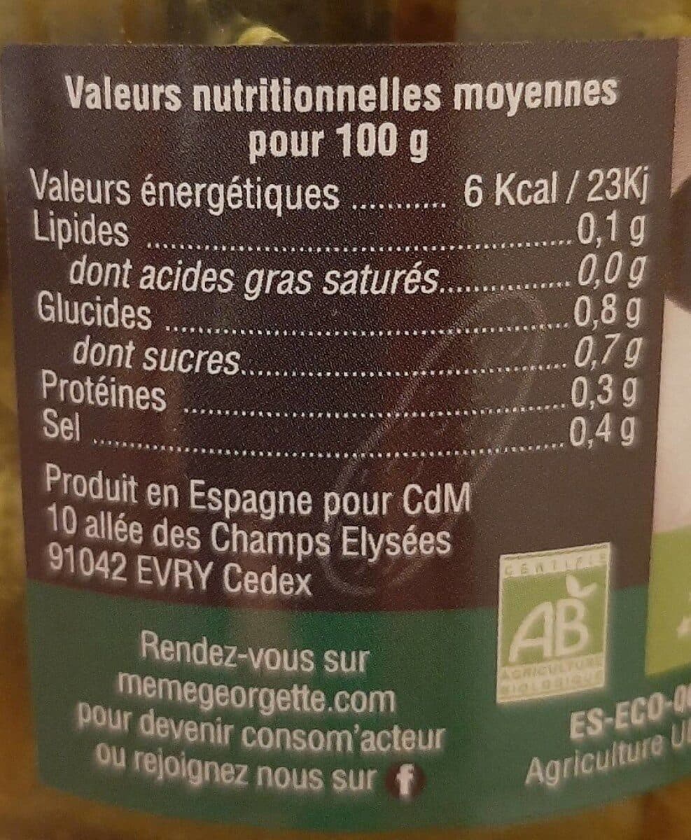 Meme Georgette Cornichons au vinaigre packshot