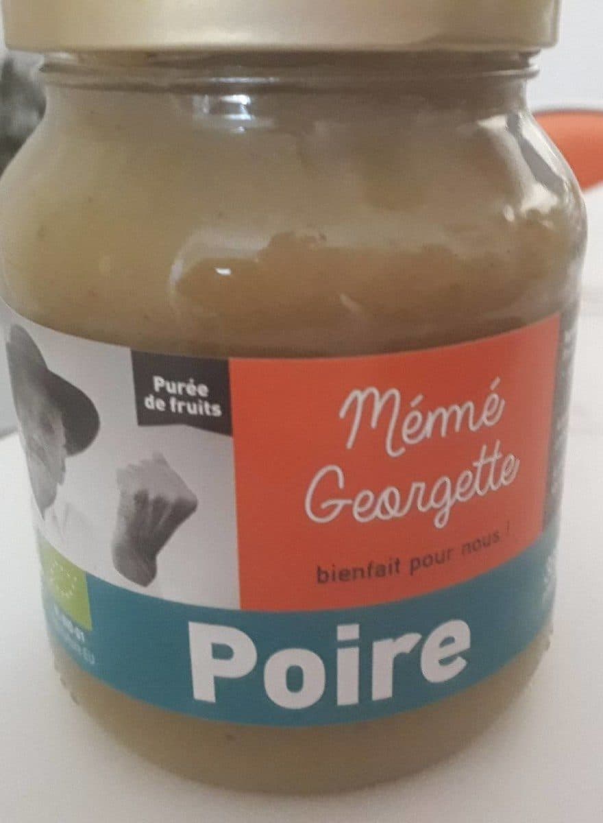 Mémé Georgette Compote poire packshot