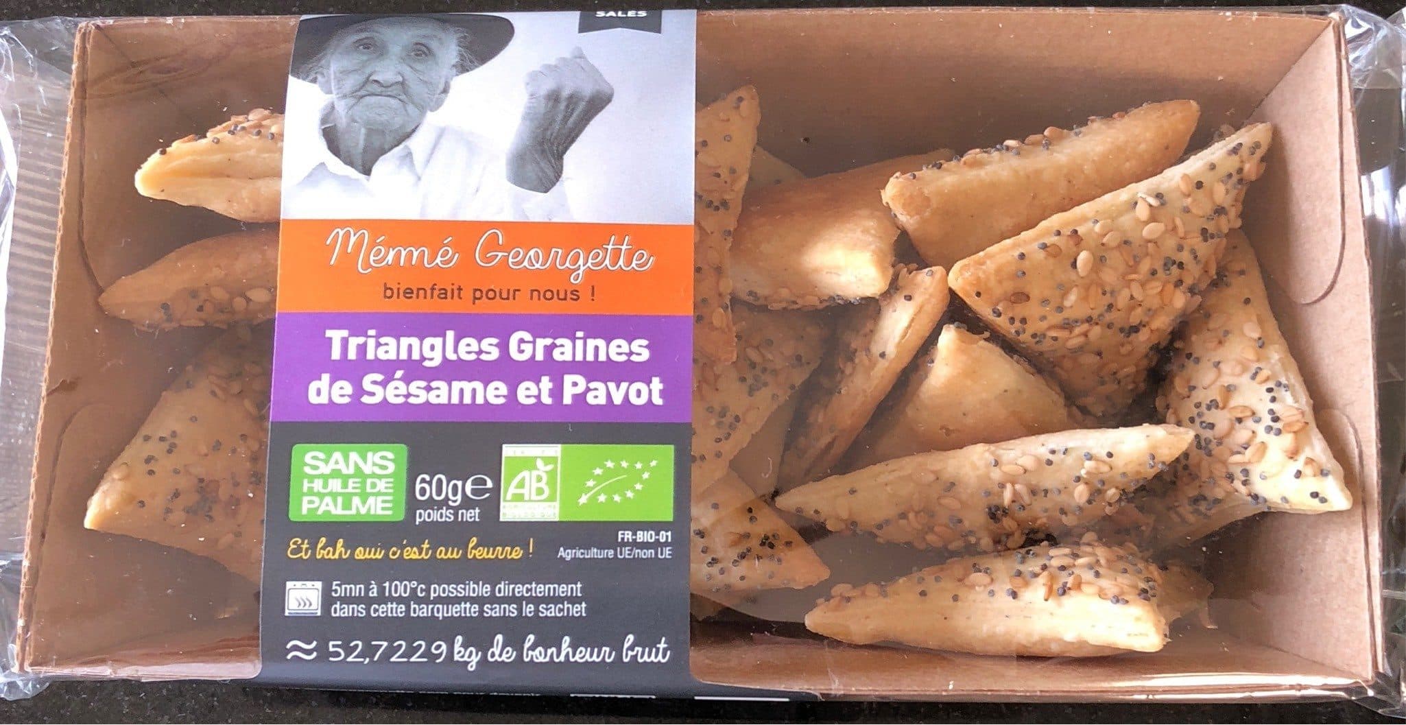 Mémé Georgette Biscuits Sésame packshot