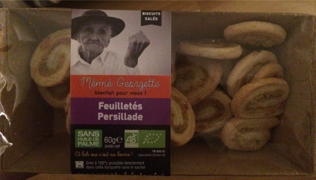 Mémé Georgette Feuilletés Persillade packshot
